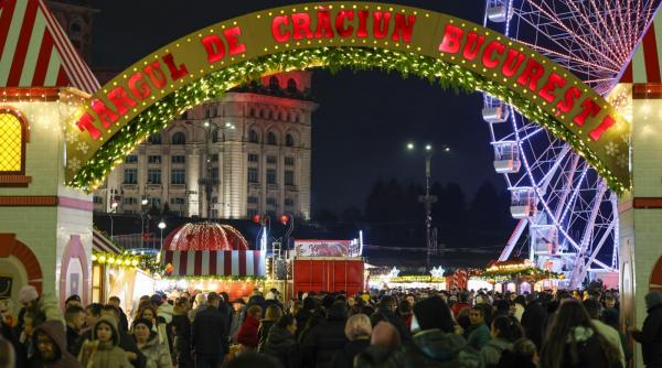 Peste 1,5 milioane de oameni au vizitat târgurile de Crăciun ale Primăriei Capitalei