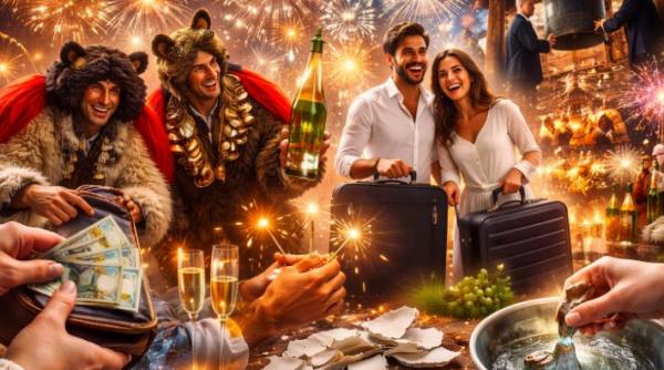 Obiceiuri bizare de Anul Nou. Cine își aruncă mobila pe geam