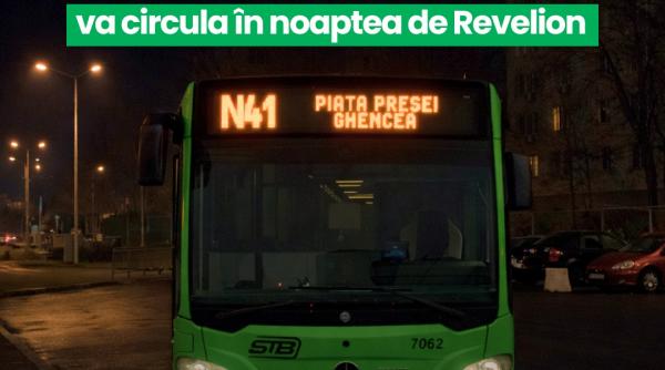 Program special Metrorex și STB de Revelion 2026. Cum circulă metroul și autobuzele de noapte în București