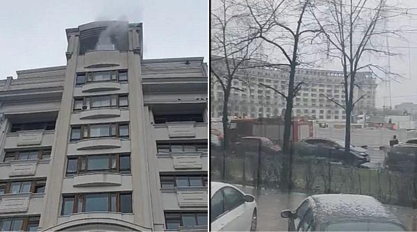 alerta incendiu ministerul finantelor degajare fum
