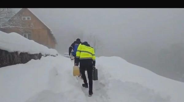 misiune speciala prin nameti de peste un metru maicutele izolate in hunedoara