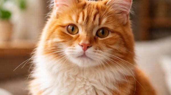 Pisica portocalie, unică între feline: 5 curiozități care o fac atât de specială