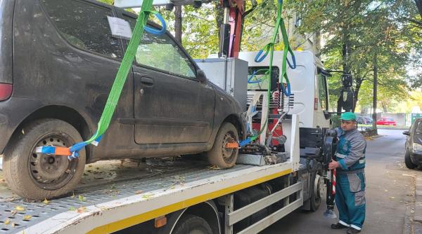 Sector 4 din Capitală vrea să plătească până la 19 milioane de euro pentru ridicarea mașinilor parcate ilegal