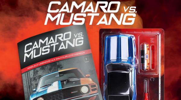 Camaro vs. Mustang, o colecție dedicată uneia dintre cele mai mari rivalități din istoria auto