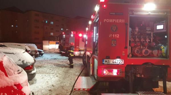 Rogobete, după explozia de la Zalău: O persoană cu arsuri de căi respiratorii