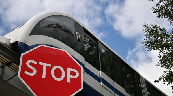 Monorail la Craiova: Tren suspendat electric de la gară la aeroport în doar 10 minute! Proiect inclus în noul PMUD