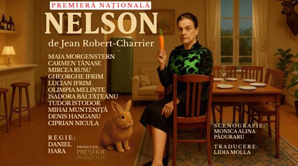 Premiera comediei „Nelson” și spectacolele „All inclusive” și „Fă-mi loc!” pe scenele din București, Cluj, Târgu Mureș și Botoșani în februarie
