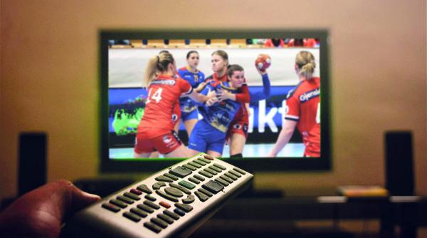 Meciurile de handbal vor fi văzute gratis, la televizor