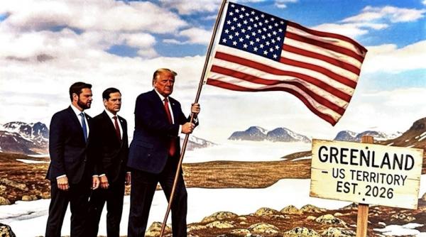 trump imagine steagul american groenlanda