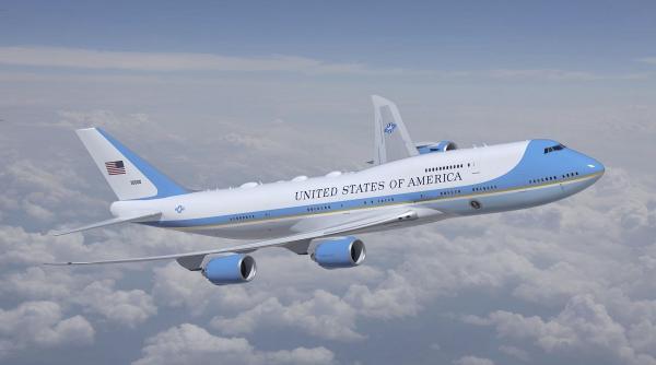 decolat spre davos avionul trump intors drum probleme electrice