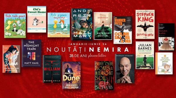 Nemira celebrează 35 de ani de plăcerea lecturii cu povești memorabile, titluri-eveniment, autori consacrați și proiecte curajoase