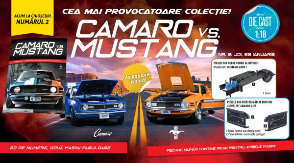 camaro vs mustang numarul 2 continua constructia unei rivalitati auto legendare