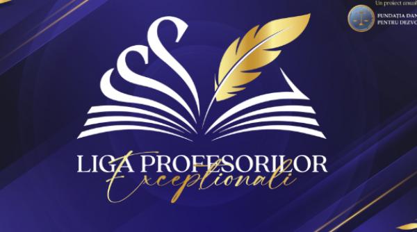 Fundația Dan Voiculescu pentru Dezvoltarea României lansează „Liga Profesorilor Excepționali” 2026