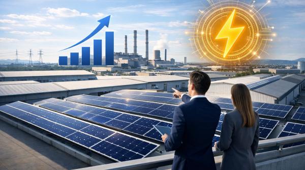 Soluții fotovoltaice industriale – cum pot companiile sa-si reducă drastic costurile cu energia