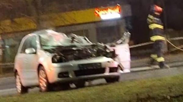 Accident mortal în Oradea. Șoferul unei mașini a murit în urma impactului cu un camion