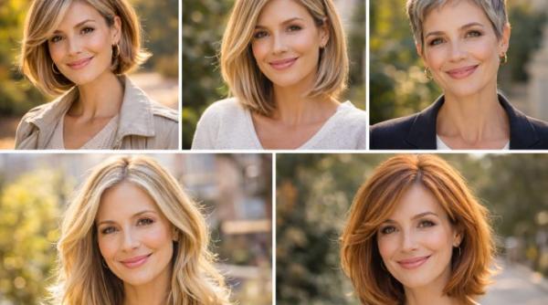 Top 5 tunsori care întineresc femeile de peste 50 de ani, la modă în 2026