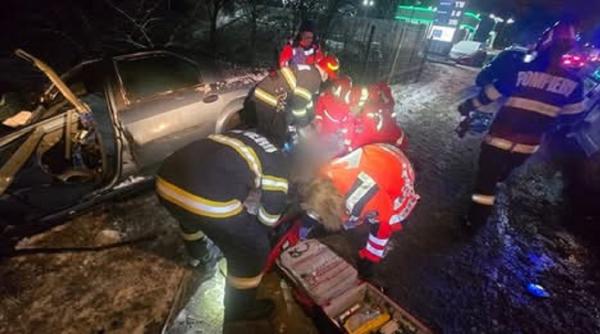 accident mortal dn1 zona comarnic impact autoturism autoutilitara