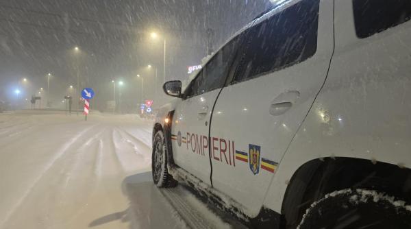 Ciclon deasupra României: Gerul și ninsorile revin în forță, în weekend