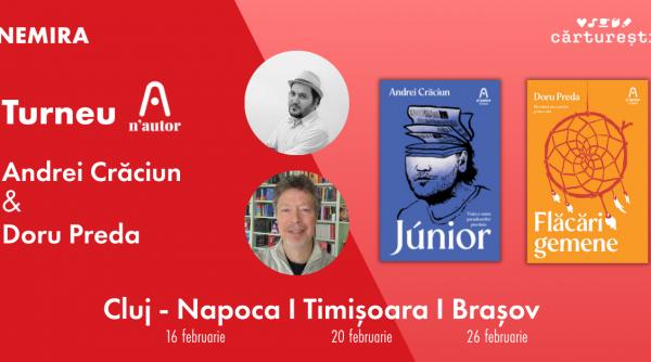 nemira anunta un nou turneu n autor cu andrei craciun si doru preda