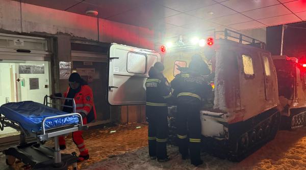 Cetățean georgian, salvat din nămeți după ce a fost găsit în hipotermie, în Tulcea