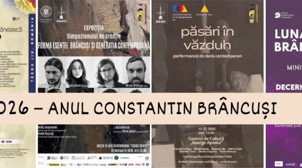 Evenimente dedicate lui Brâncuși, la 150 de ani de la nașterea artistului