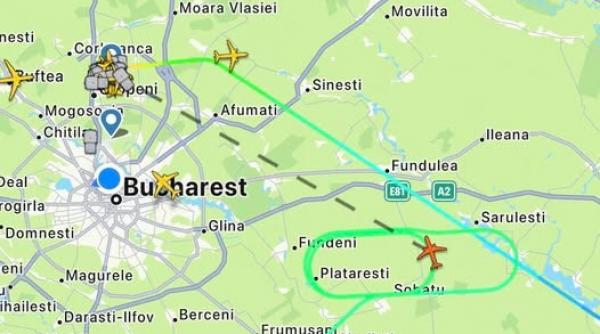 Alertă aeriană pe Otopeni: Avion HiSky cu 180 de pasageri revine de urgență după problemă de presurizare