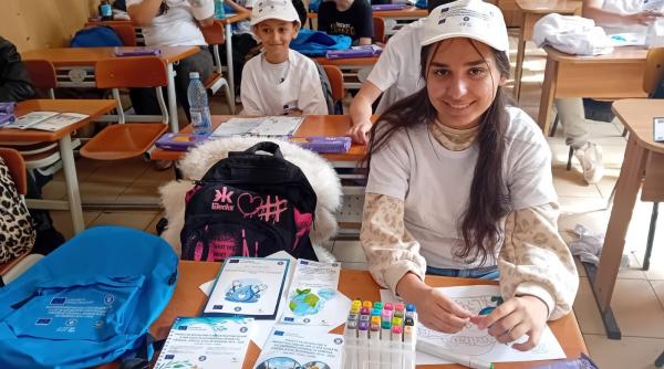 Educație pentru un viitor sustenabil: Lecție deschisă despre importanța apei la Școala Gimnazială Nr. 1 Găneasa