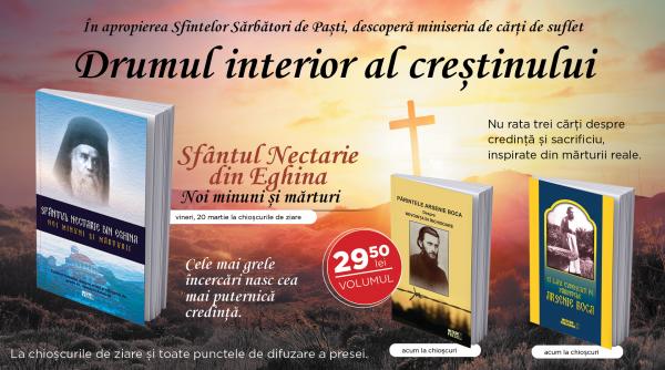 Sfântul Nectarie din Eghina, carte care ne aduce mai aproape de credință în perioada Postului Paștelui, din 20 martie