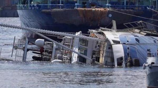 Incidentul din portul Midia. Continuă căutarea persoanelor dispărute după scufundarea remorcherului „Astana”