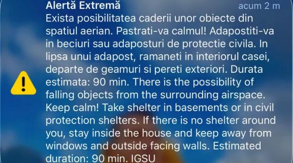 Alertă aeriană în Tulcea după noi atacuri la granița cu Ucraina