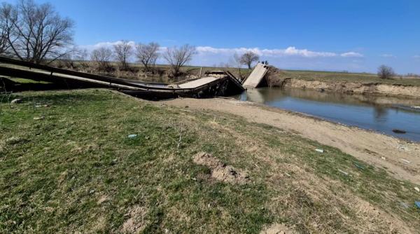 Atenție! Pod prăbușit în județul Covasna