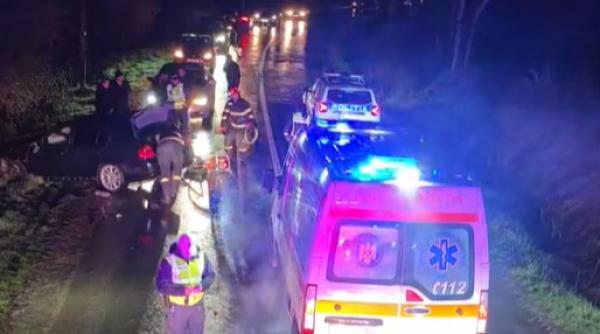 accident cu cinci victime incarcerate in judetul cluj