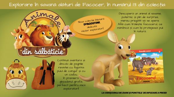 facocerul te asteapta intr o noua aventura numarul 13 din animale din salbaticie cu surprize in premiera de marti la chioscuri