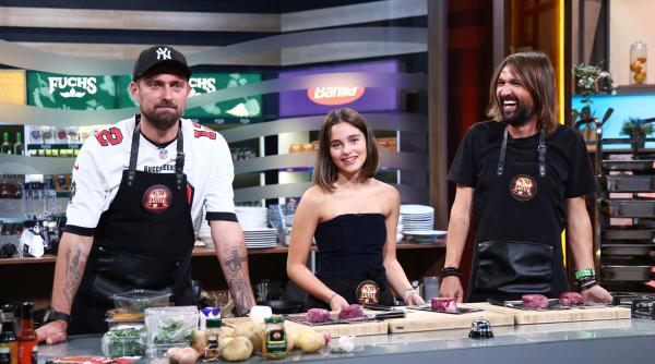 Jurații luptă diseară pentru penultima amuletă a sezonului, iar la audițiile Chefi la cuțite, Alexandru Ion și Ștefan Floroaica se întrec la gătit cu Dan Alexa și Gabi Tamaș