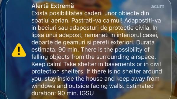 Alertă în nordul județului Tulcea după atacuri rusești cu drone la graniță