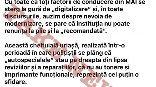 Poliția Română, în război cu Europol: atacurile sindicatului fac parte dintr-o strategie de a submina încrederea cetățenilor în instituțiile statului de drept