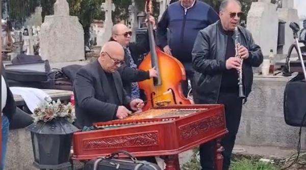 Concert nebun în cimitir de Paște la Giurgiu: Dedicație virală pentru „Fane Hingheru”!