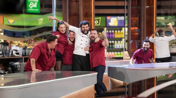 Chefi la cuțite, lider de audiență. Cuțitul de aur al lui Chef Orlando a ieșit din concurs. Probă grea, diseară: echipele gătesc preparate inspirate de compozitori celebri