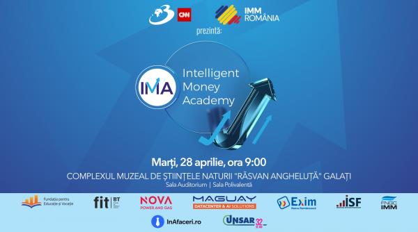 intelligent money academy un eveniment important de business o zi intreaga cu 200 de antreprenori 10 speakeri de top si 5 workshopuri practice