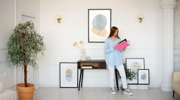 Cum schimbi atmosfera casei cu câteva tablouri alese bine