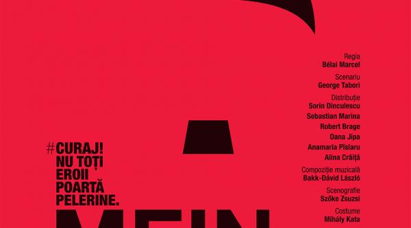 „Mein Kampf” de George Tabori – premieră-eveniment la Teatrul Masca, în coproducție cu Teatrul „Andrei Mureșanu” – un azil, un tânăr artist eșuat și umbra unei catastrofe