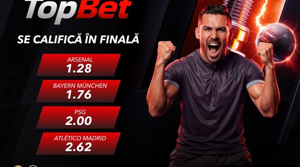 PSG vs Bayern și Atletico vs Arsenal sunt semifinalele Champions League. Cum văd casele de pariuri cele două dueluri?
