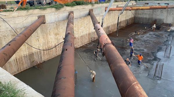 Rețea de canalizare pluvială funcțională 100% în Bragadiru, după doi ani de lucrări