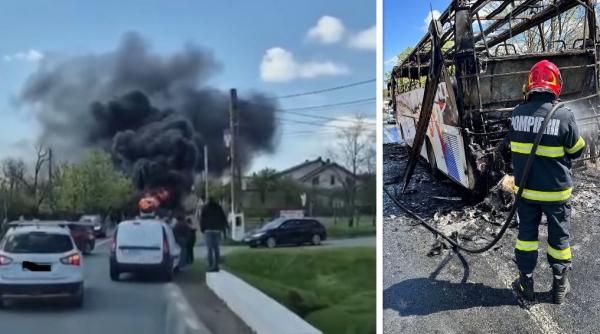 incendiu autocar tulcea 27 persoane evacuate topolog