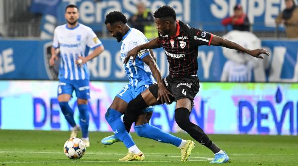 Nsimba aduce victoria pentru Universitatea Craiova în meciul cu Dinamo