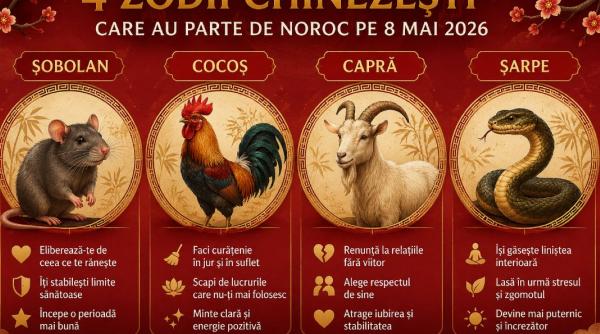 4 zodii chinezesti transformari spectaculoase final saptamana