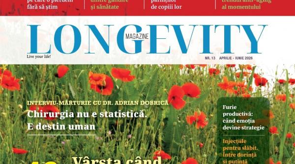 o noua editie longevity sanatate tinerete si longevitate redefinite de luni la punctele de difuzare a presei