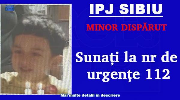 Alertă în Sibiu: Băiețel de 5 ani, dispărut de lângă tatăl său. Căutări masive cu elicopter și câini