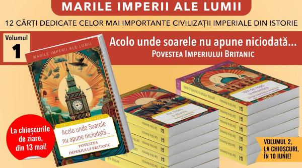 povestile imperiilor care au modelat istoria lumii intr o colectie de 12 volume