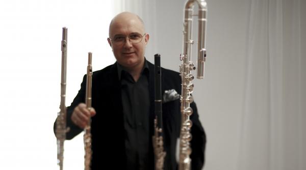 Tango con Brio: începe Turneul Național Flautul de Aur cu Ion Bogdan Ștefănescu și Trio Brio